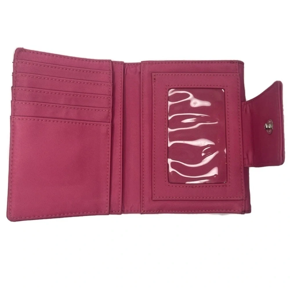 Kate Spade Vintage SAM Nylon Pink Wallet